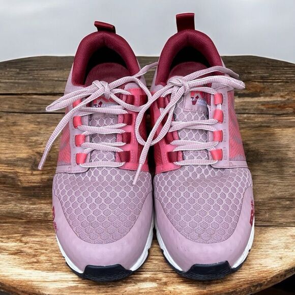 Women's Timberland PRO Radius Comp-Toe Athletic Work Sneaker Mauve Pink 7.5M - Picture 1 of 10